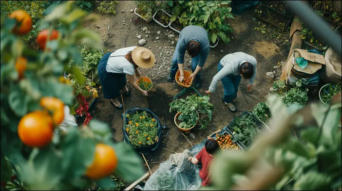 Jardins au naturel en permaculture