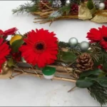 Atelier de Noël, fleuristerie traditionnelle enchanteresse